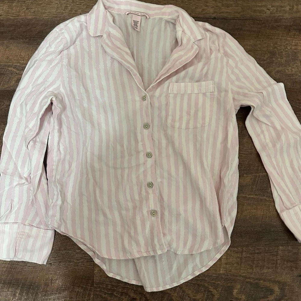 Victoria’s Secret striped pyjama set